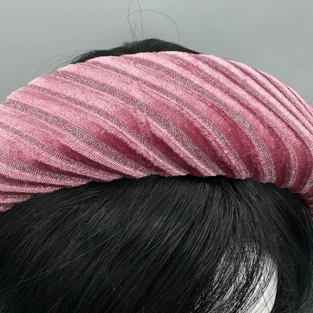 3/$20 BP Pink Textured Headband NWOT One Size